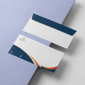 free perspective two envelope mockups