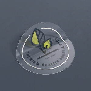 transparent sticker